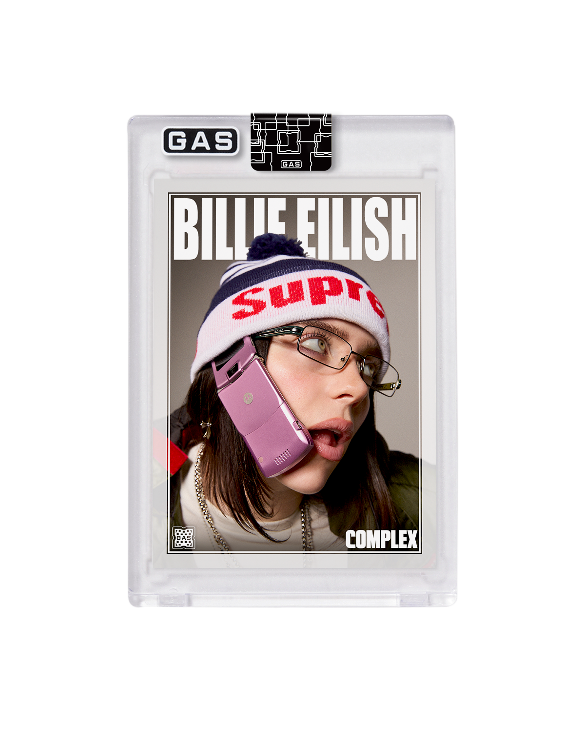 Open Edition Billie Eilish Complex Cover x GAS Trading Card