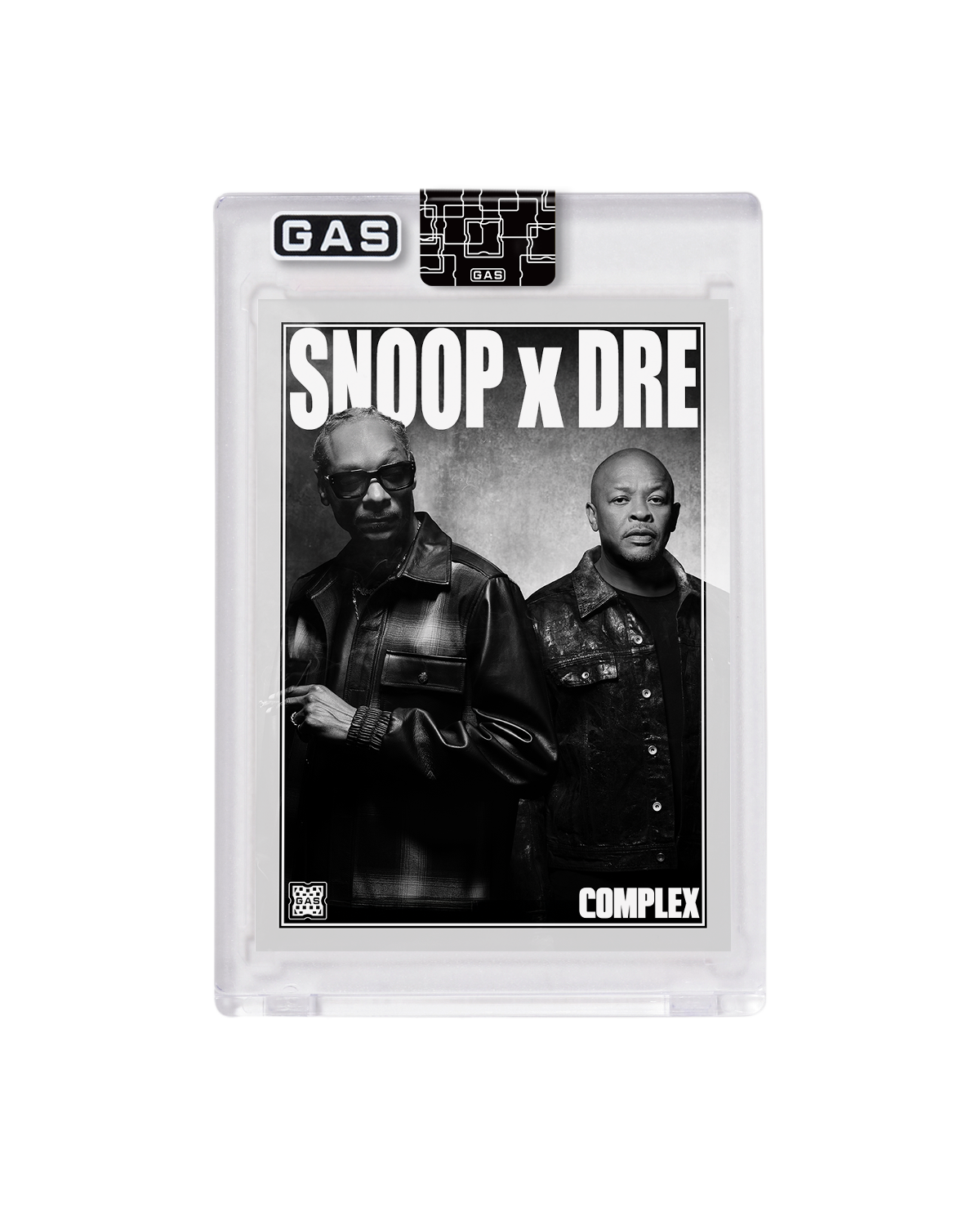 Open Edition Snoop Dogg x Dr. Dre Complex Cover x GAS Trading Card